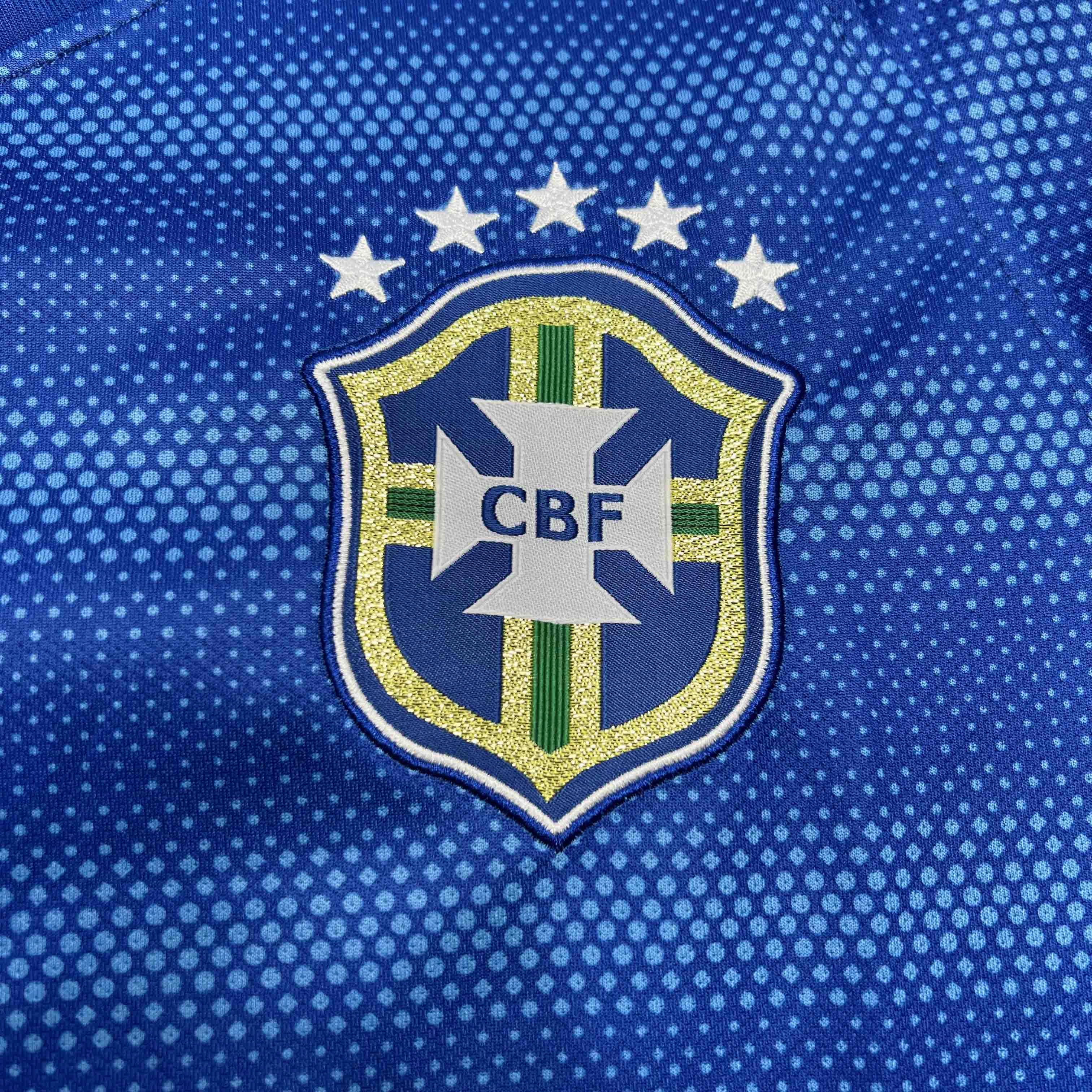 Camisa Brasil II 14/15 - Verso - Retr football fan face paint