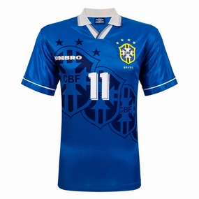 Camisa Brasil II 94/95 Personalizada ROMRIO N11 - Verso - Retr football fan umbrellas football club hoodies