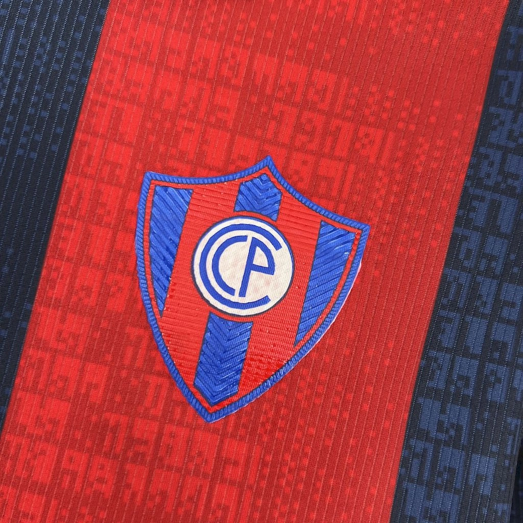 Camisa Cerro Porteo I 25/26 - Verso - Torcedor football fan wristbands