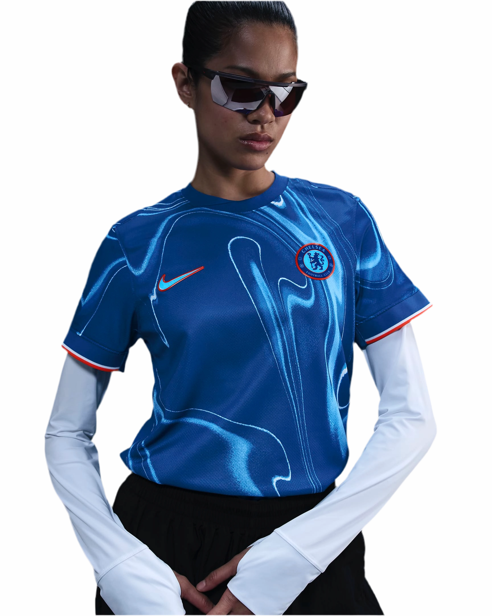 Camisa Chelsea I 24/25 - Verso - Feminina football fan hats football fan umbrellas