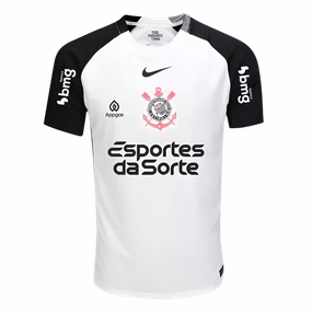Camisa Corinthians I 25/26   Patrocnios - Verso - Torcedor premier league towels football fan cushions