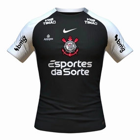Camisa Corinthians II 25/26   Patrocnios - Verso - Torcedor football fan jackets football fan pins