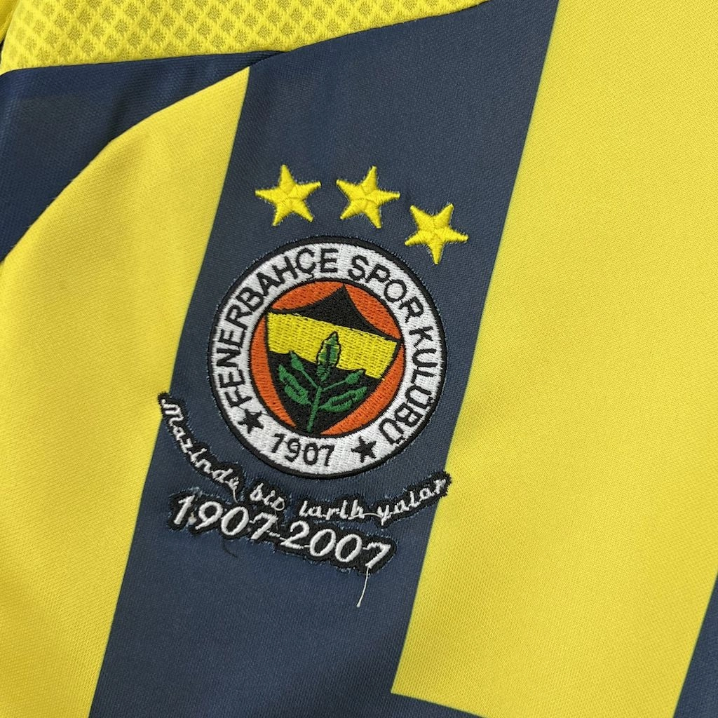 Camisa Fenerbahe I 07/08 - Verso - Retr football fan pins