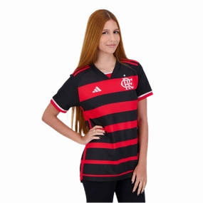 Camisa Flamengo I 24/25 - Verso - Feminina football fan hats football fan towels