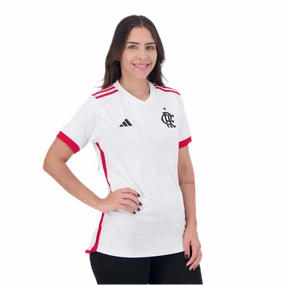 Camisa Flamengo II 24/25 - Verso - Feminina football fan hats soccer fan wristbands