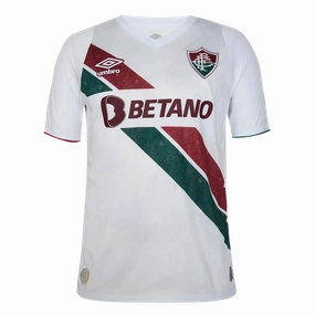 Camisa Fluminense II 24/25   Patrocnio - Verso - Torcedor football club water bottles premier league socks