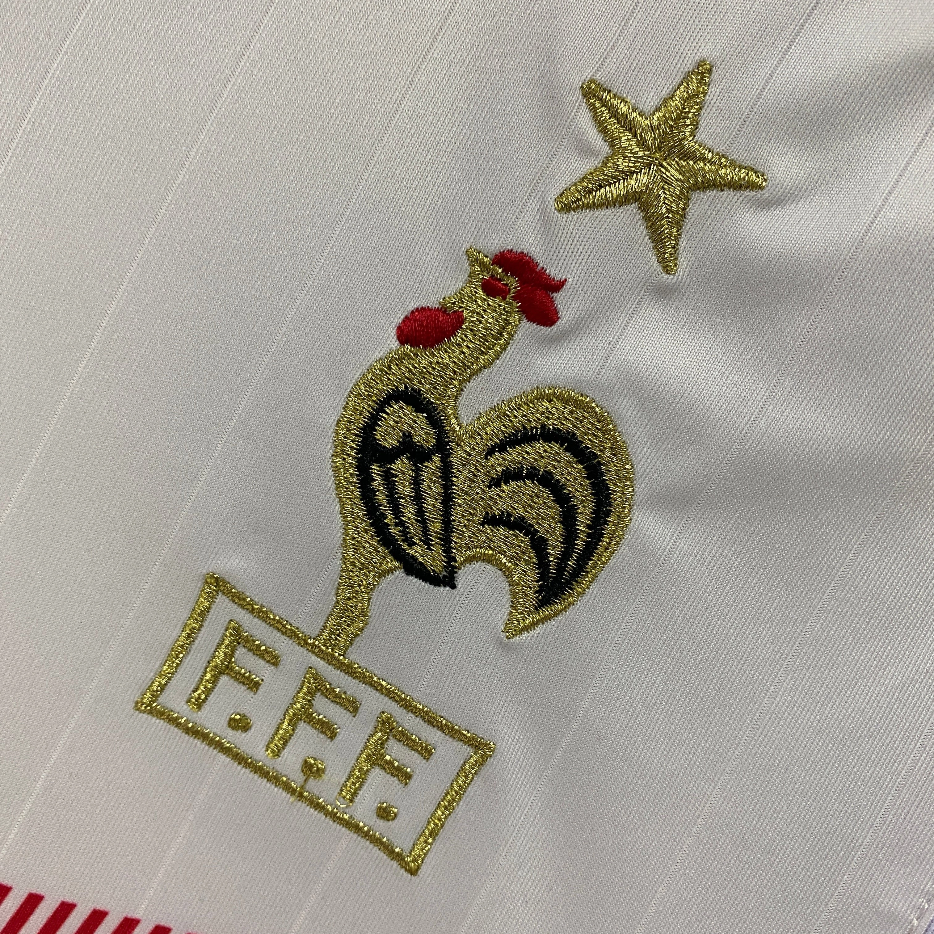 Camisa Frana II 06/07 - Verso - Retr soccer supporter badges