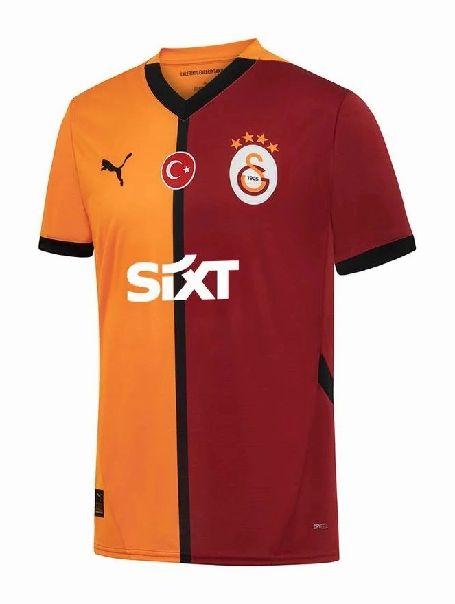 Camisa Galatasaray I 24/25 - Verso - Torcedor football supporters gear premier league hoodies