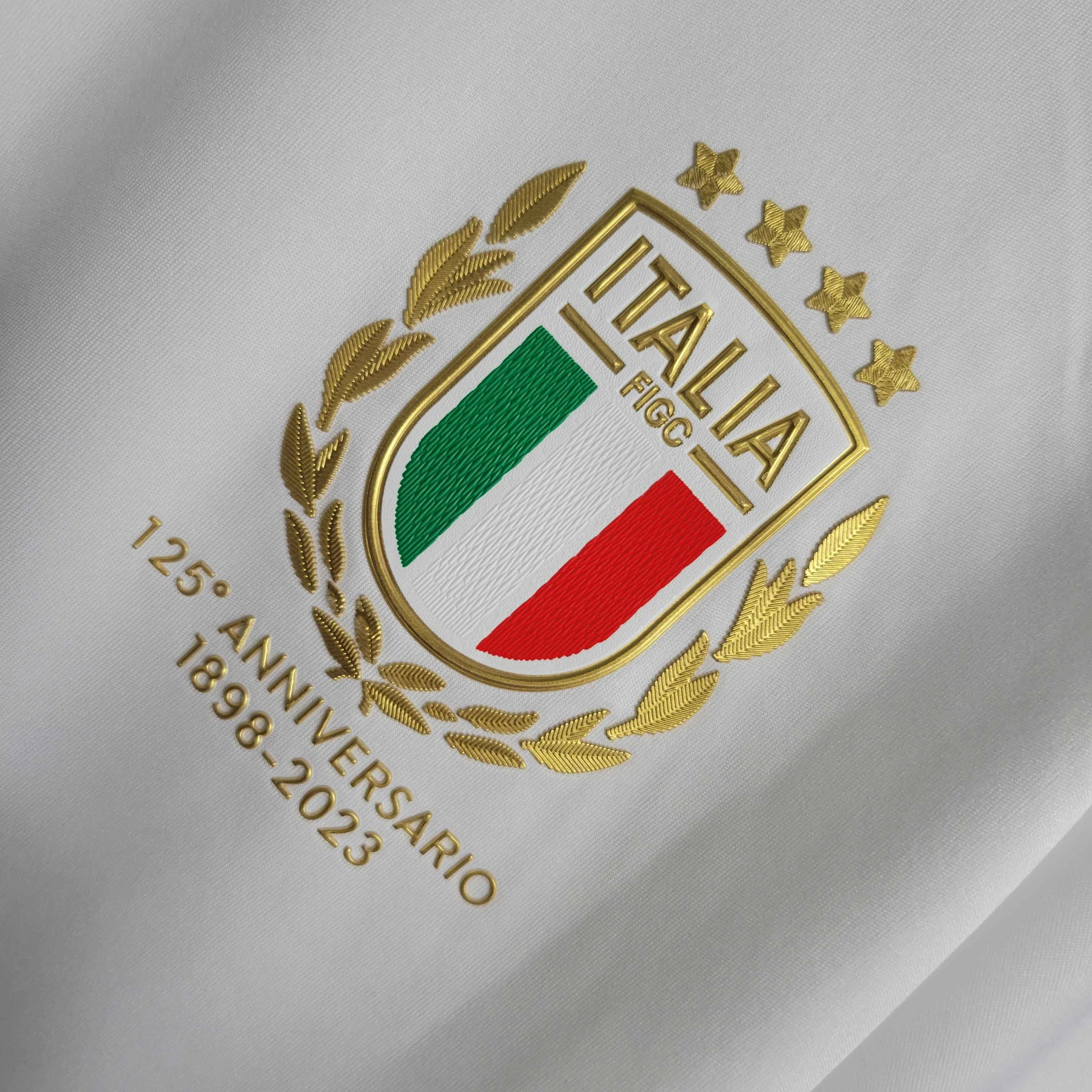 Camisa Itlia Edio Especial Comemorativa 125 anos 23/24 - Verso - Torcedor football fan pins