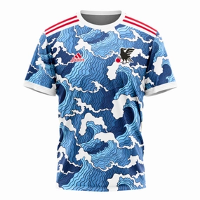 Camisa Japo Edio Especial 22/23 - Verso - Retr soccer supporter flags football club socks
