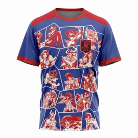 Camisa Japo Edio Especial Cavaleiros do Zodaco 23/24 - Verso - Torcedor soccer fan pins football fan towels