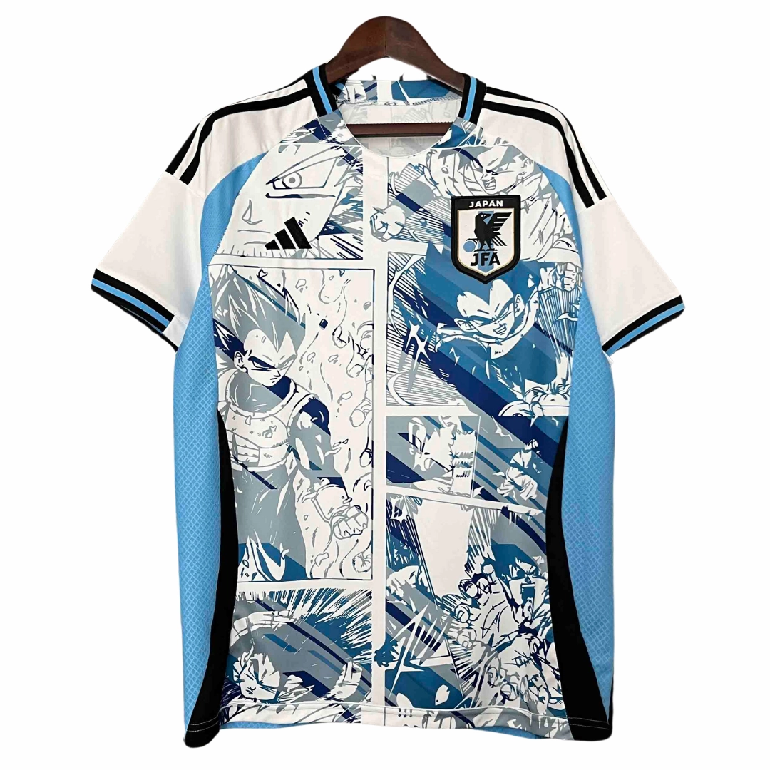 Camisa Japo Edio Especial Dragon Ball - Vegeta 24/25 - Verso - Torcedor football fan umbrellas football fan flags