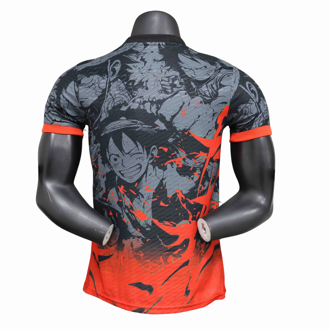 Camisa Japo Edio Especial One Piece - Luffy 24/25 - Verso - Jogador football fan lanyards