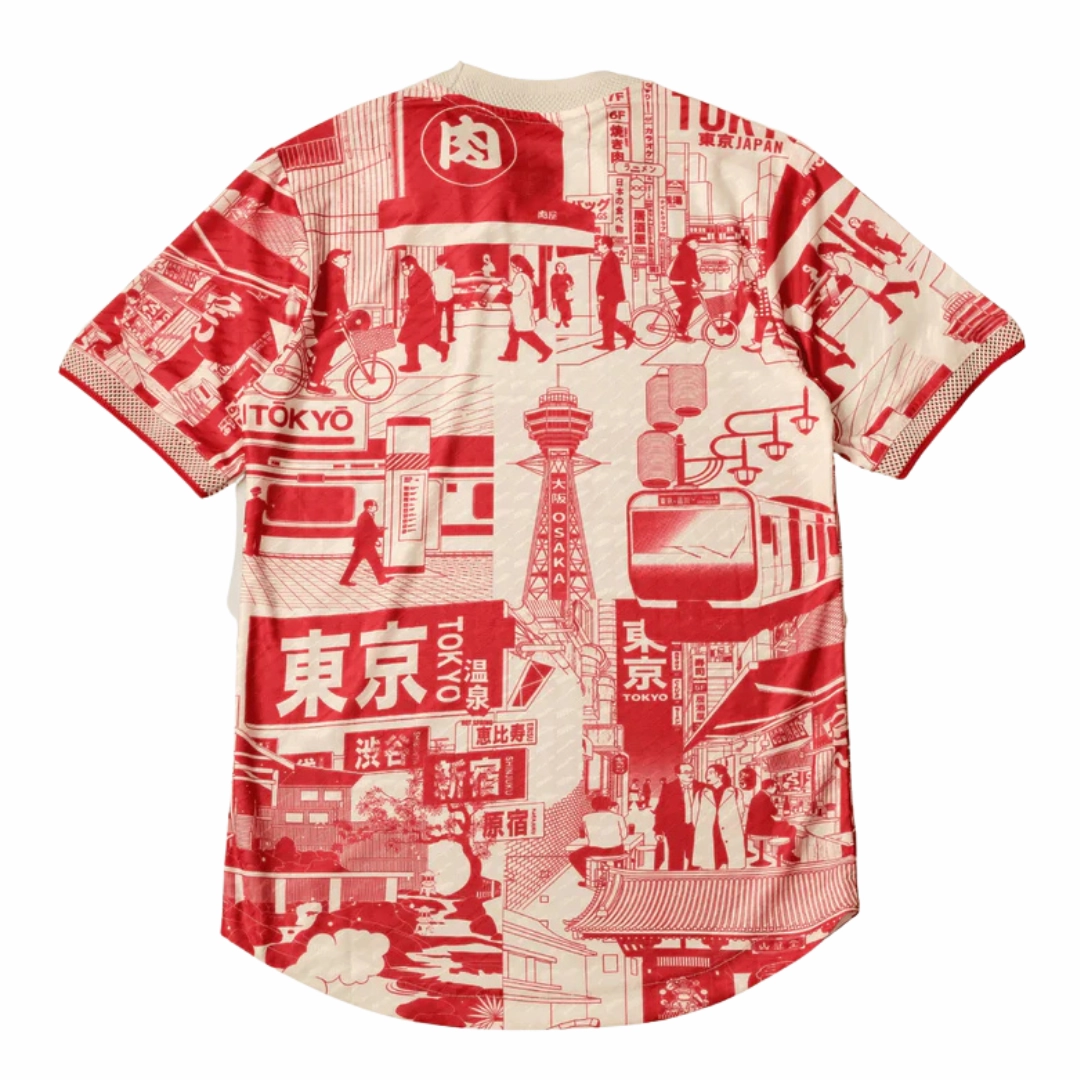 Camisa Japo Edio Especial Tokyo 24/25 - Verso - Torcedor football fan magnets