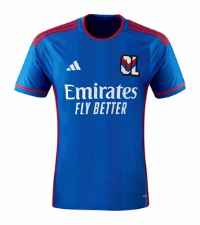 Camisa Lyon II 23/24 - Verso - Torcedor football fan water bottles soccer fan jerseys