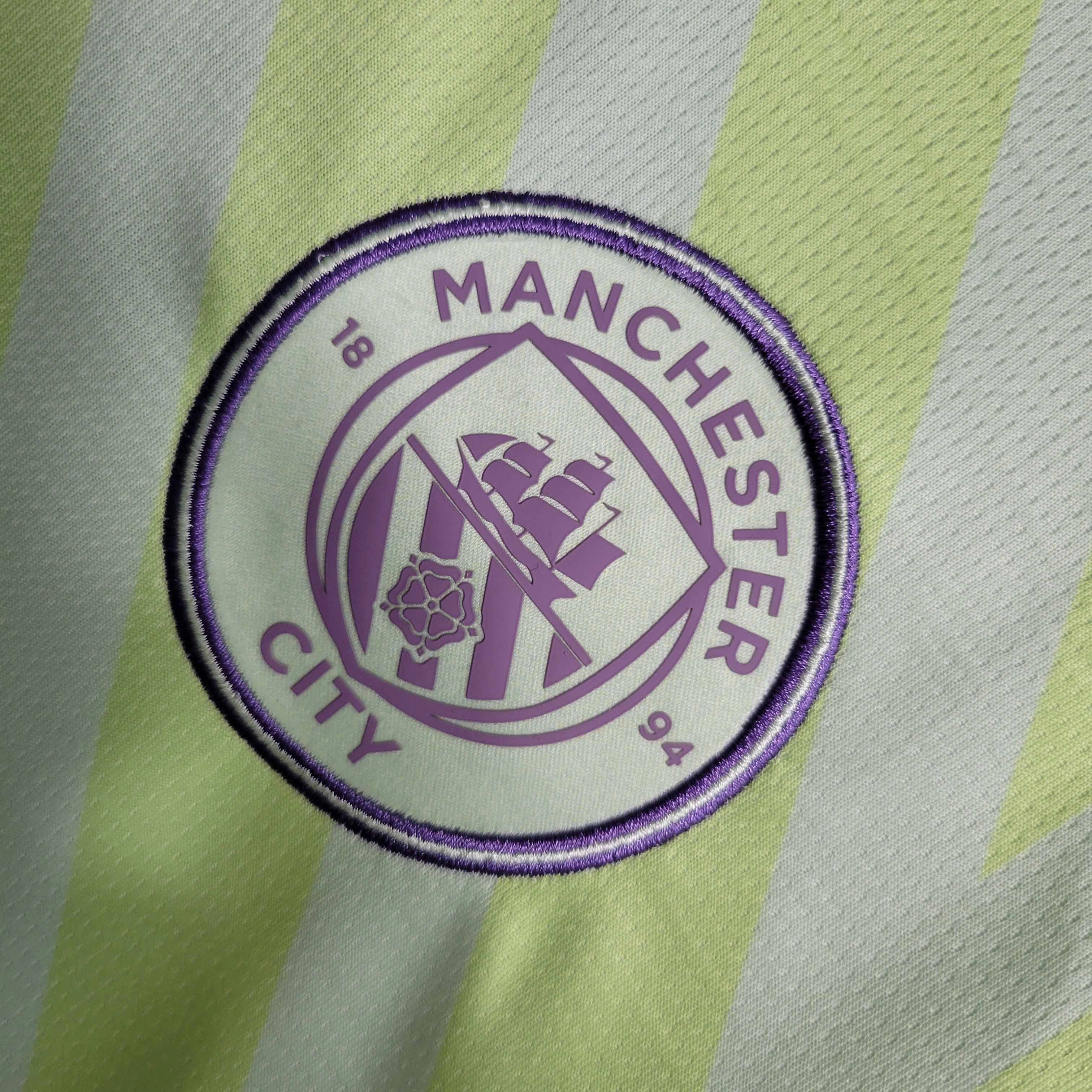 Camisa Manchester City Goleiro 23/24 - Verso - Torcedor football fan blankets