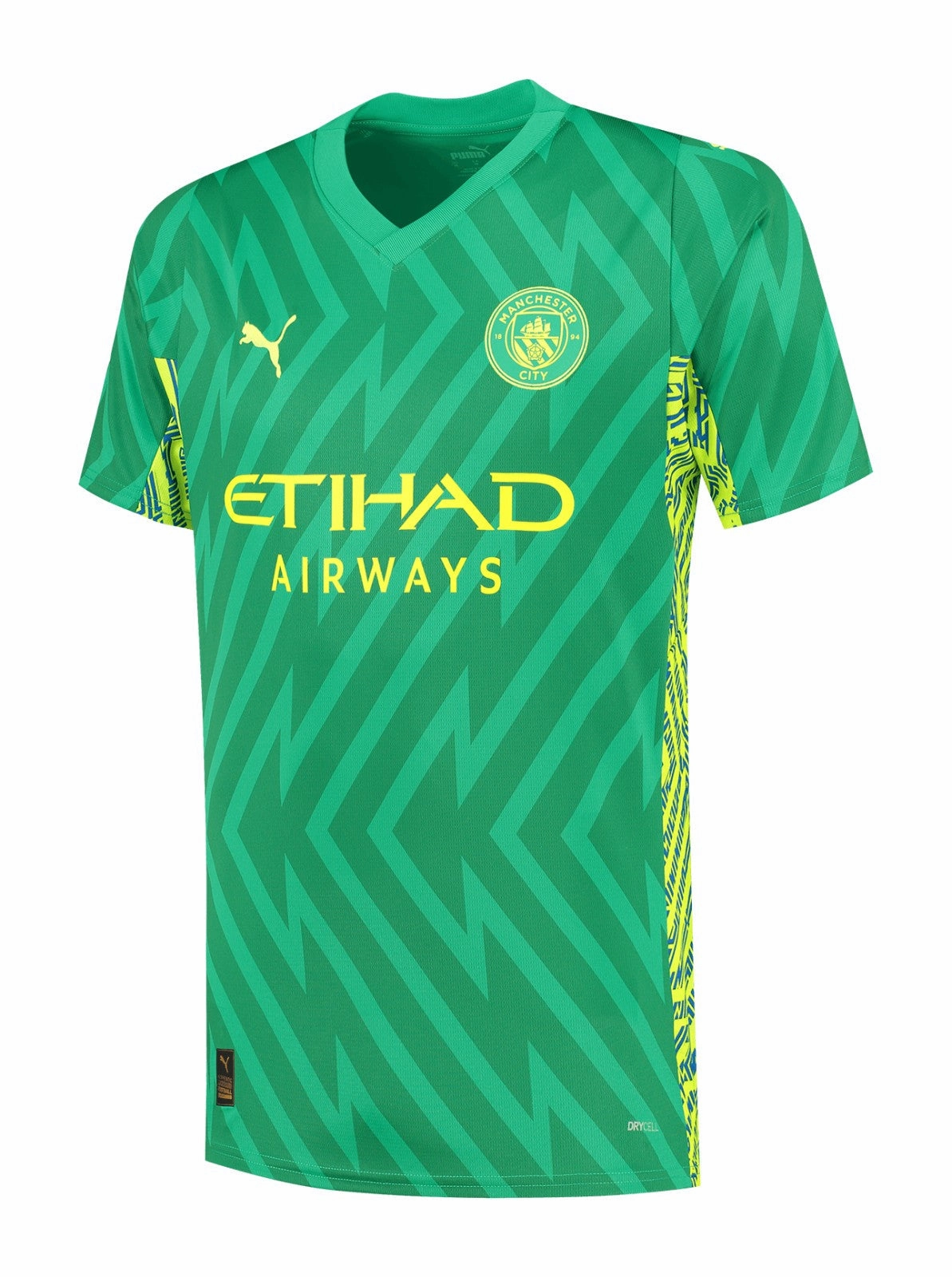 Camisa Manchester City Goleiro 23/24 - Verso - Torcedor football fan face masks soccer match tickets