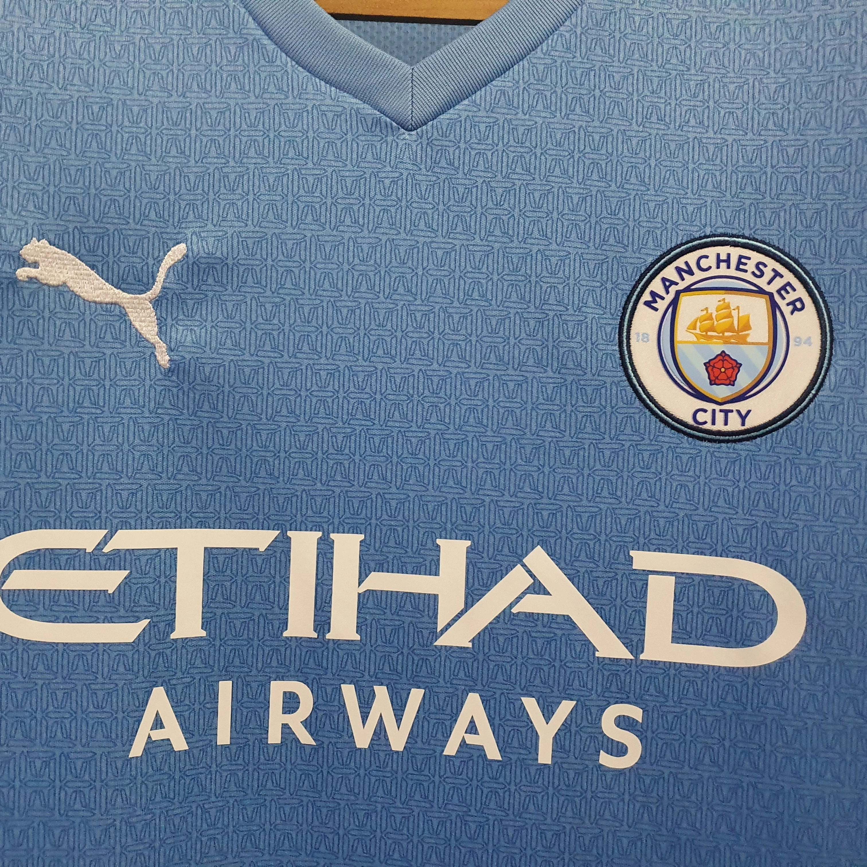 Camisa Manchester City I 21/22 - Verso - Retr football fan phone grips