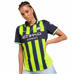 Camisa Manchester City II 24/25 - Verso - Feminina soccer fan jerseys soccer match tickets