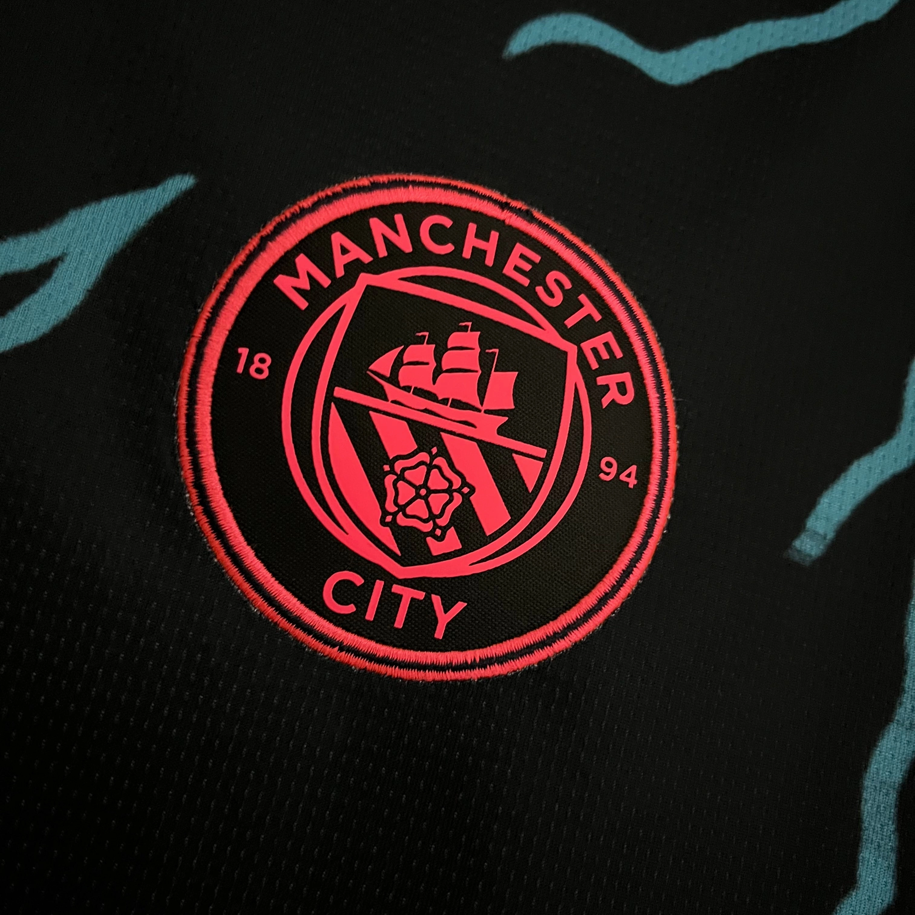 Camisa Manchester City III 23/24 - Verso - Torcedor football fan blankets