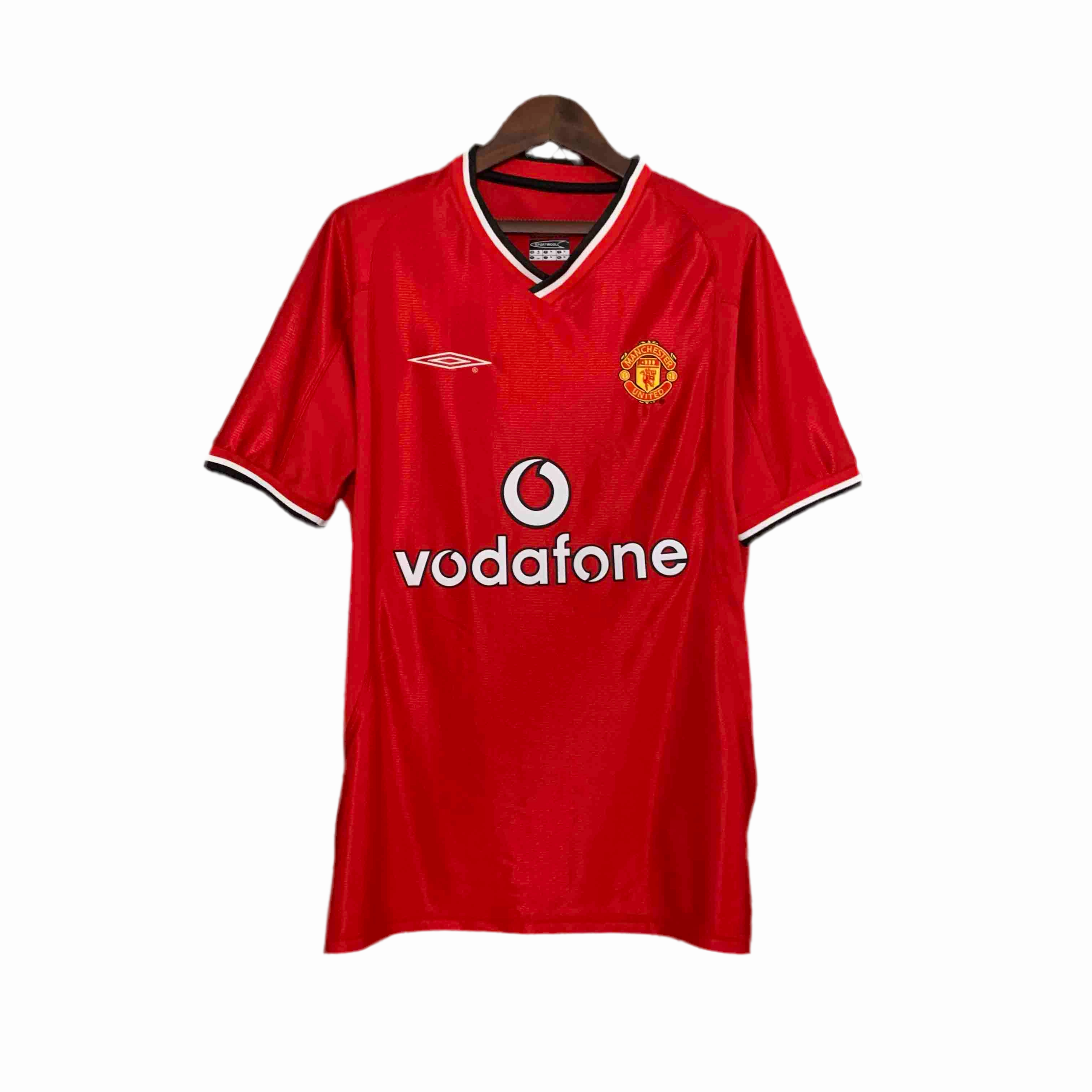 Camisa Manchester United I 01/02 - Verso - Retr football fan phone cases soccer fan hoodies