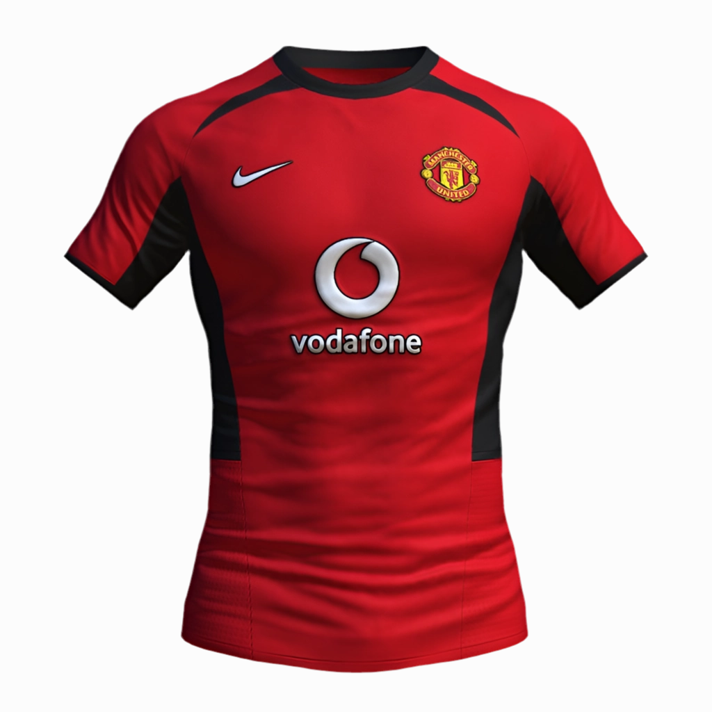 Camisa Manchester United I 02/03 - Verso - Retr football club mugs football club keychains