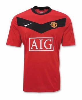 Camisa Manchester United I 09/10 - Verso - Retr soccer fan cushions football fan wristbands