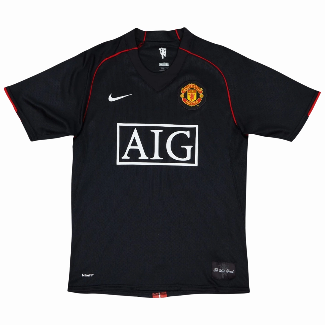 Camisa Manchester United II 07/08 - Verso - Retr soccer fan cushions football fan backpacks