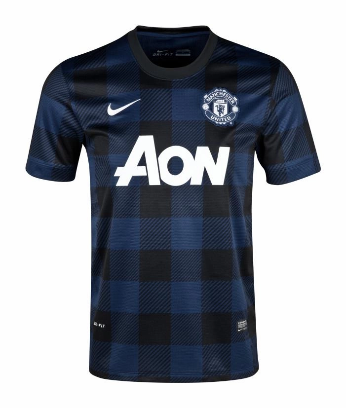 Camisa Manchester United II 13/14 - Verso - Retr football scarf collection football jersey collection