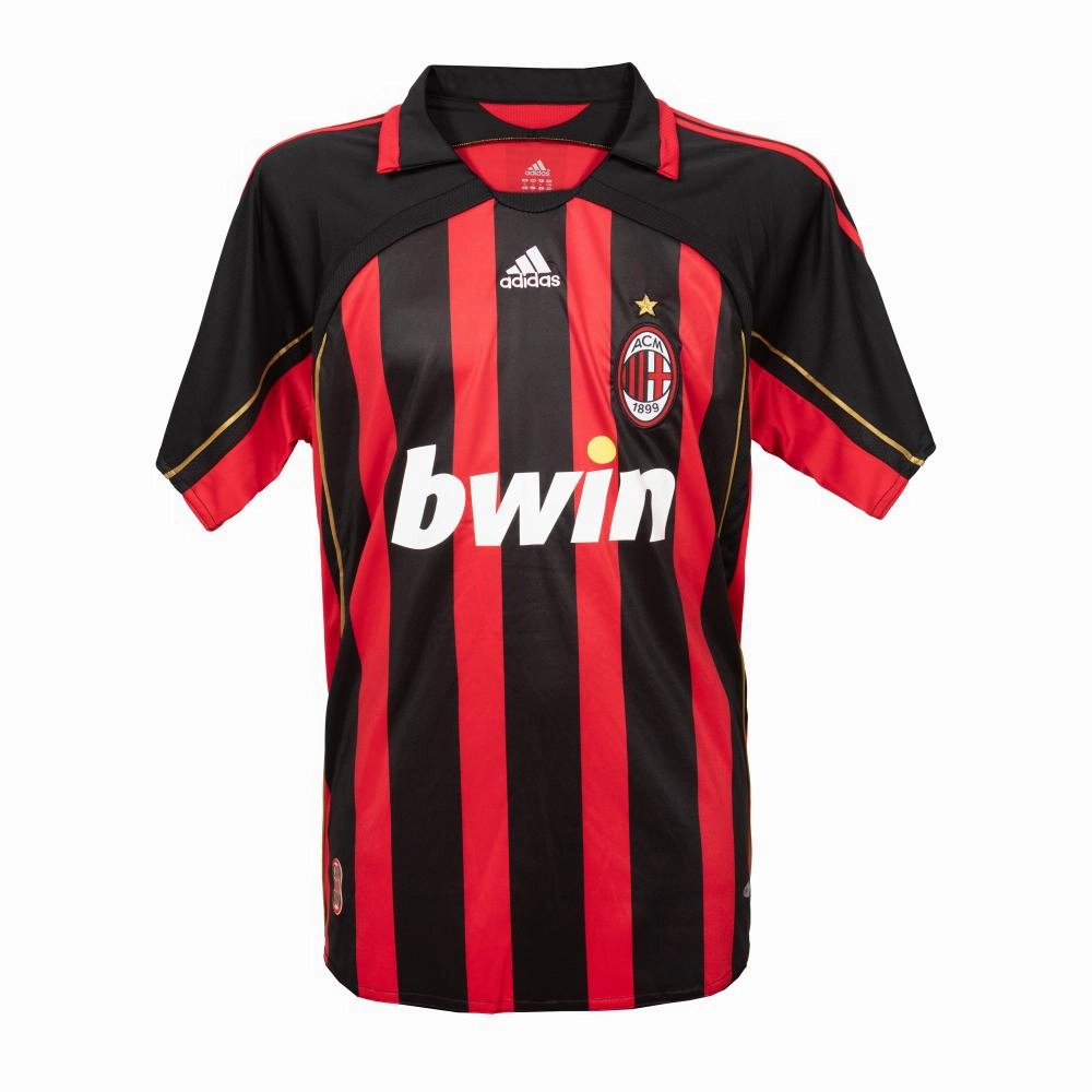 Camisa Milan I 06/07 - Verso - Retr premier league mugs