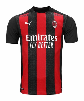 Camisa Milan I 20/21 - Verso - Retr soccer match tickets football fan notebooks