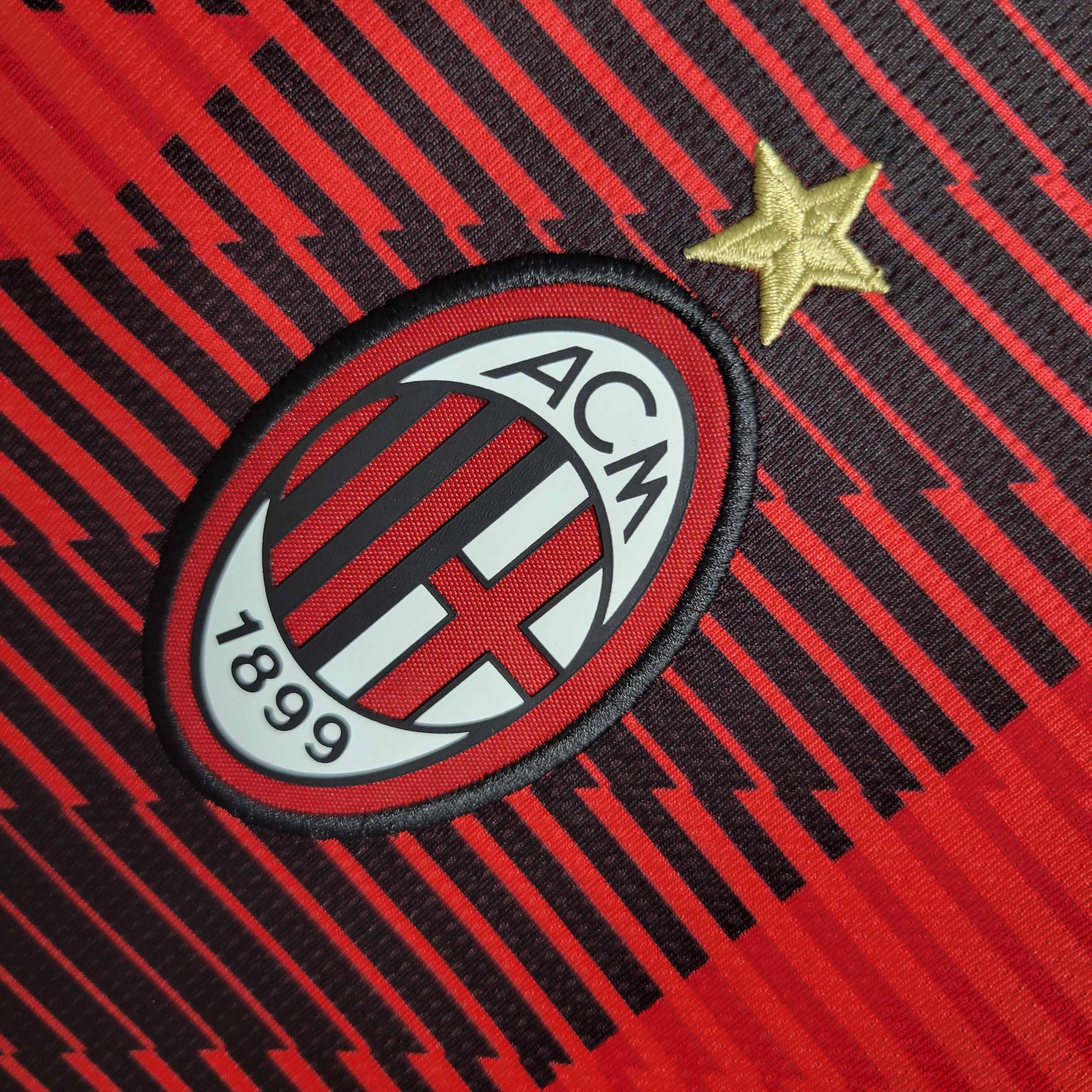 Camisa Milan I 23/24 - Verso - Torcedor national team fan gear