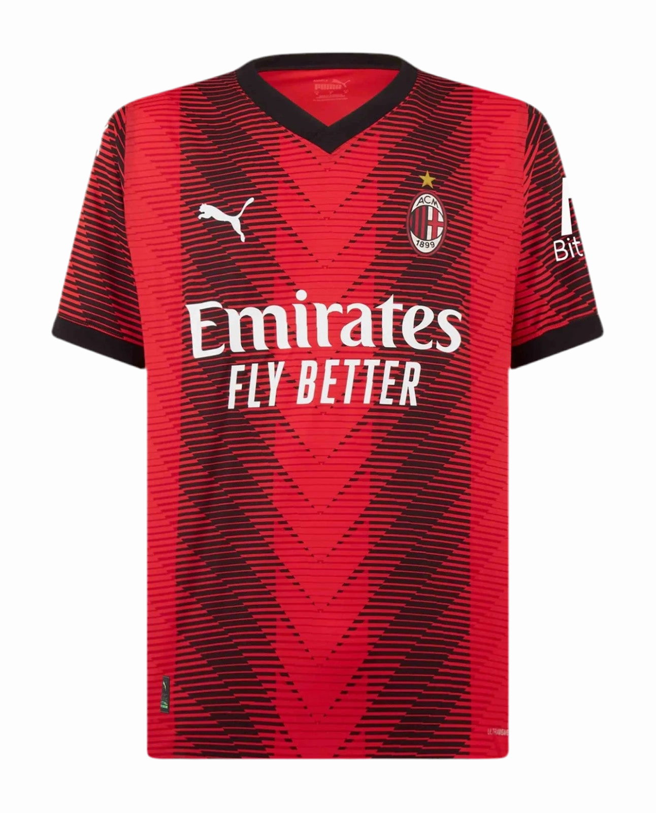 Camisa Milan I 23/24 - Verso - Torcedor national team fan gear football fan towels