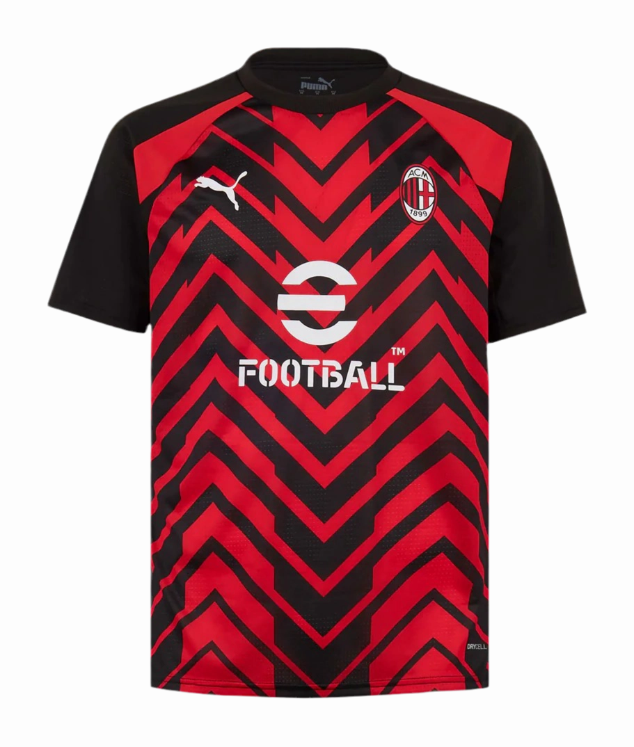 Camisa Milan Pr Jogo 23/24 - Verso - Torcedor football club water bottles football club merchandise