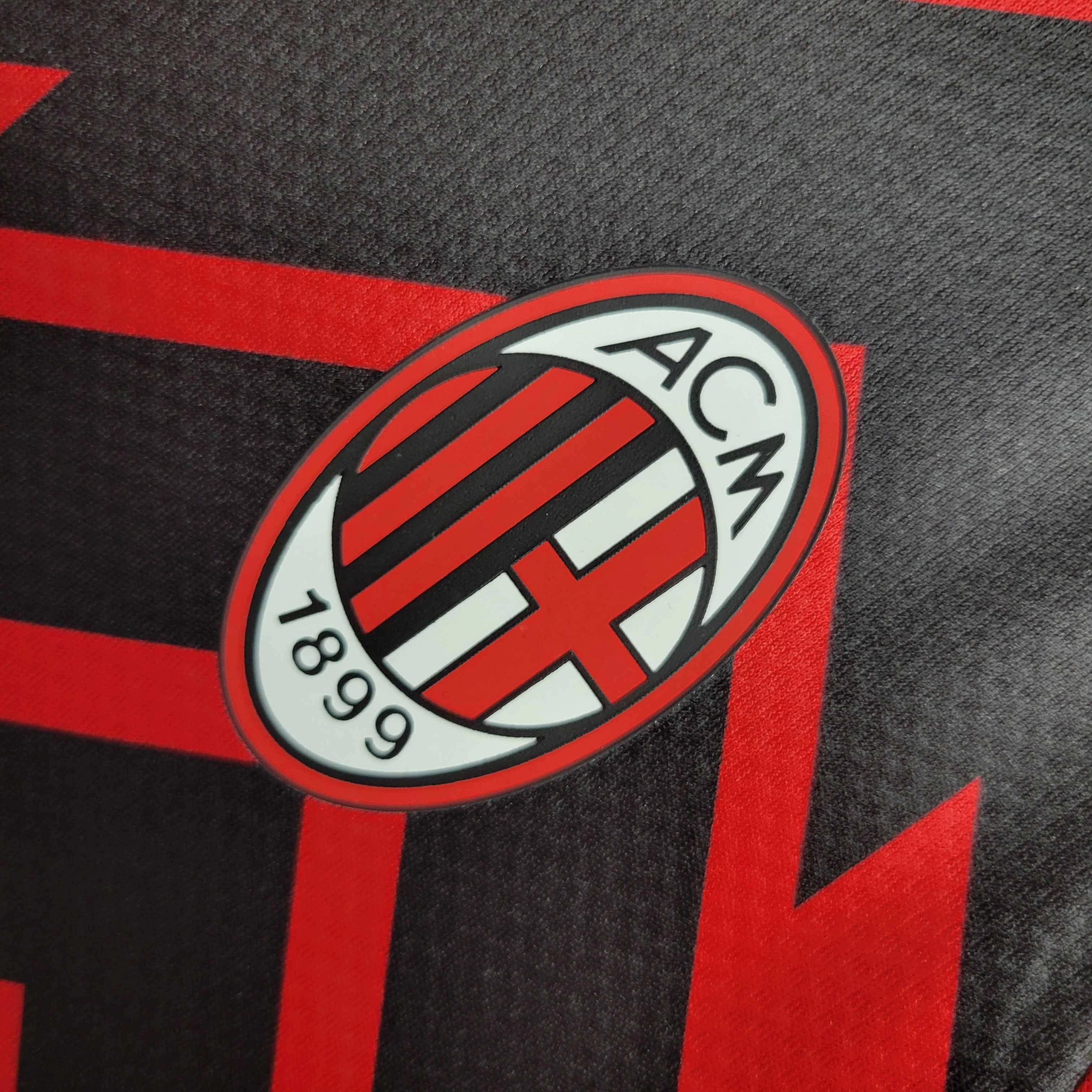 Camisa Milan Pr Jogo 23/24 - Verso - Torcedor football club water bottles