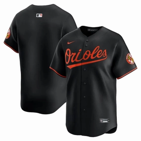 Camisa MLB Baltimore Orioles Nike Black Alternate Limited Torcedor Masculina Preta football fan mugs football fan posters