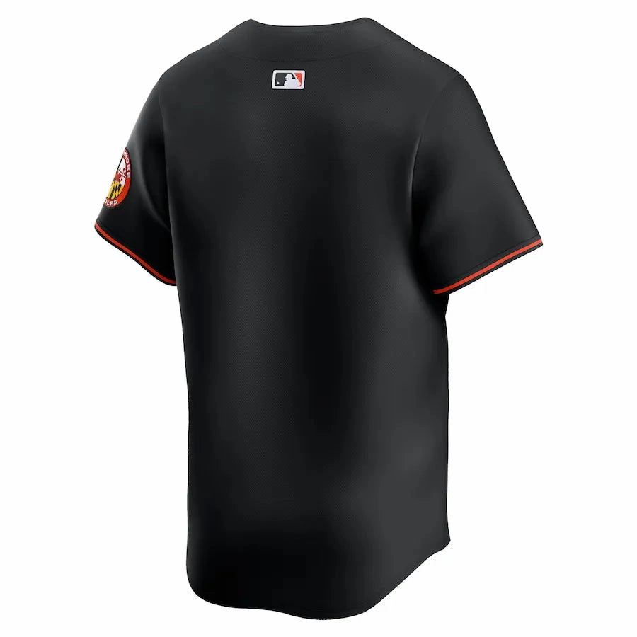 Camisa MLB Baltimore Orioles Nike Black Alternate Limited Torcedor Masculina Preta football fan mugs