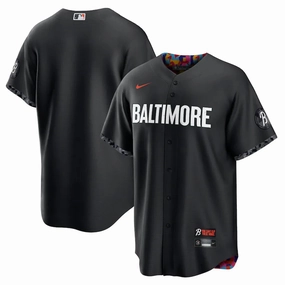 Camisa MLB Baltimore Orioles Nike Black City Connect Nike Torcedor Masculina Preta premier league socks football hoodies for fans