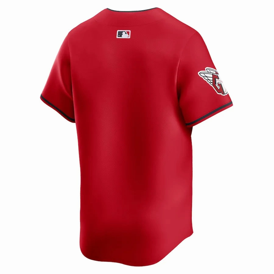 Camisa MLB Cleveland Guardians Nike Red Alternate Limited Jersey Masculina Vermelha football club scarves
