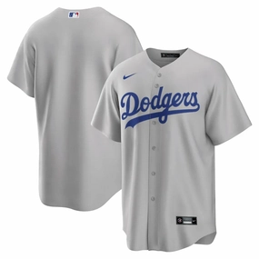 Camisa MLB Los Angeles Dodgers Alternate Nike Torcedor Masculina Cinza football fan umbrellas football fan phone cases