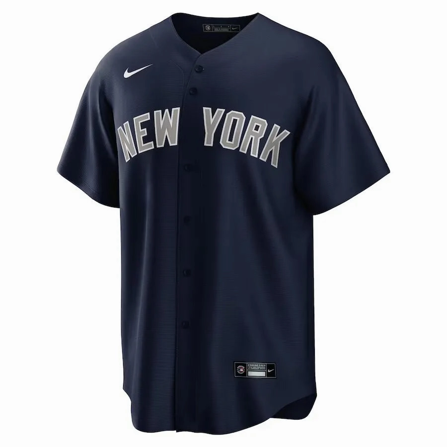 Camisa MLB New York Yankees Nike Alternativa Torcedor Masculina Azul Marinho Aaron Judge 99 football scarf collection
