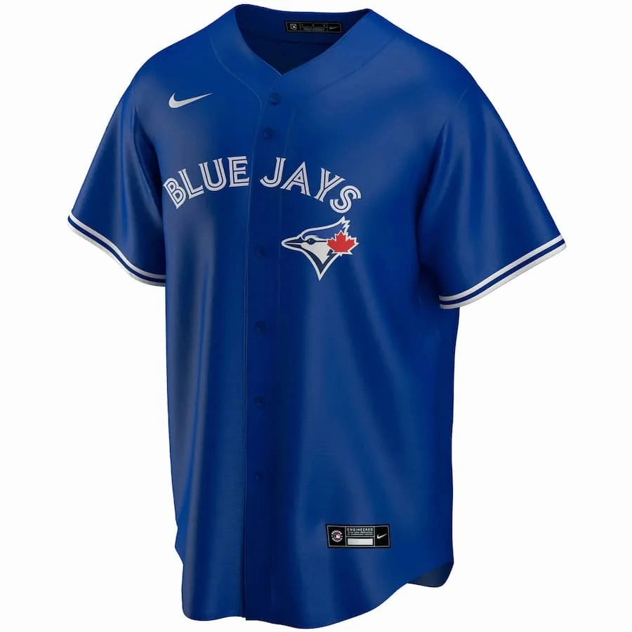 Camisa MLB Toronto Blue Jays Nike II Torcedor Masculina Azul football fans merchandise