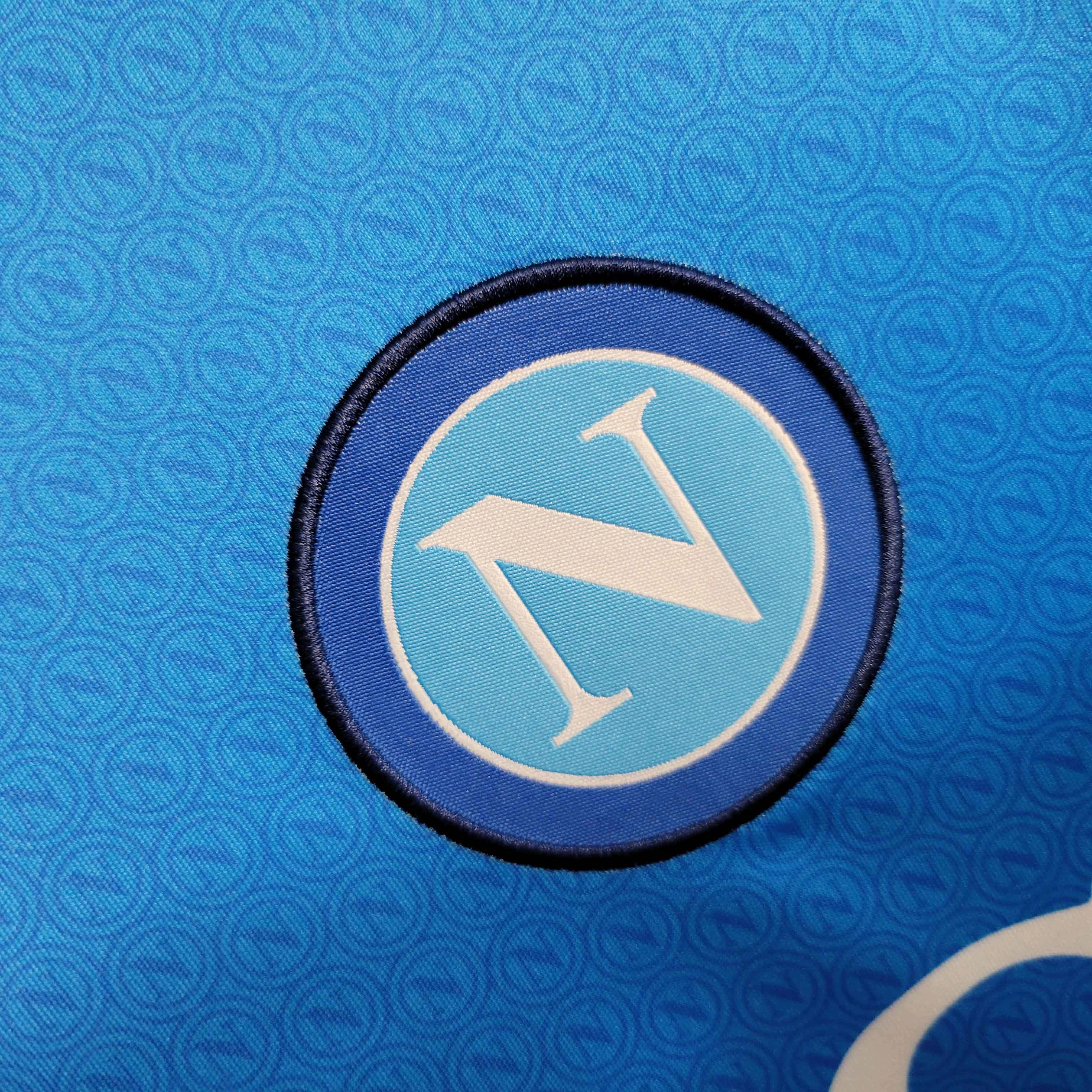 Camisa Napoli I 23/24 - Verso - Torcedor premier league towels