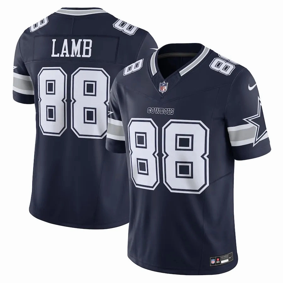 Camisa NFL Dallas Cowboys Home Nike Limited Jersey Azul CeeDee Lamb 88 football fan notebooks football fan bags