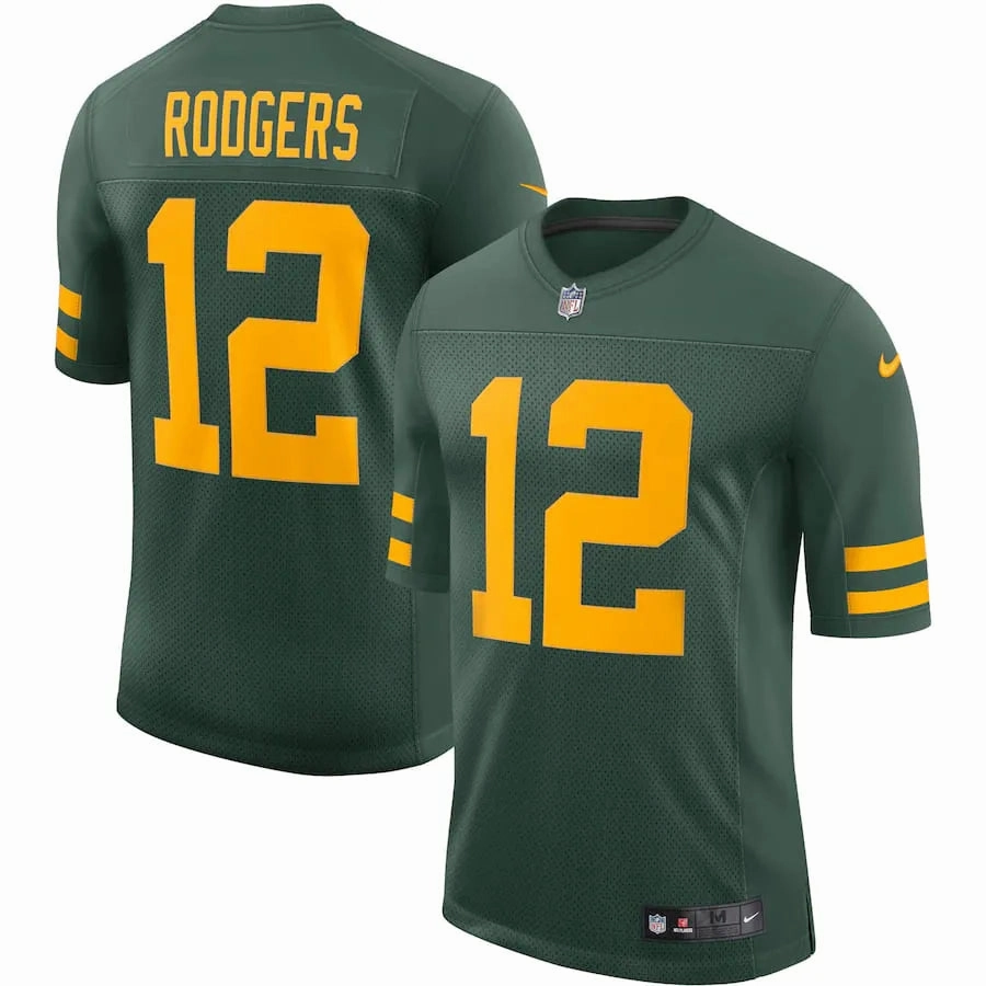 Camisa NFL Green Bay Packers Aaron Rodgers Nike Limited Jersey Alternativa football fan shoelaces football fan keychains