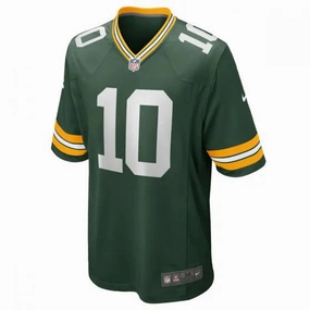 Camisa NFL Green Bay Packers Jordan Love Nike Limited Jersey Home Verde football fan phone grips football fan socks