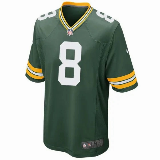 Camisa NFL Las Vegas Raiders Josh Jacobs 8 Nike Green Home Game Verde vintage football shirts football fan notebooks