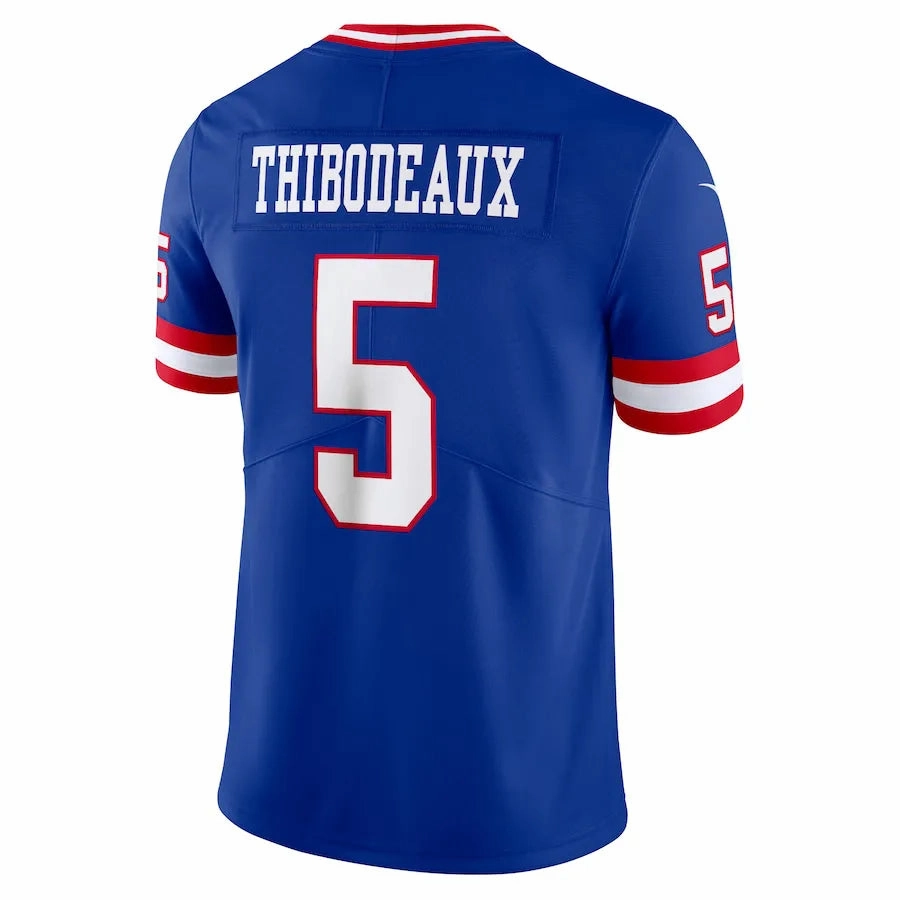 Camisa NFL New York Giants Royal Nike Kayvon Thibodeaux 5 Alternate Masculina Azul football stadium merchandise