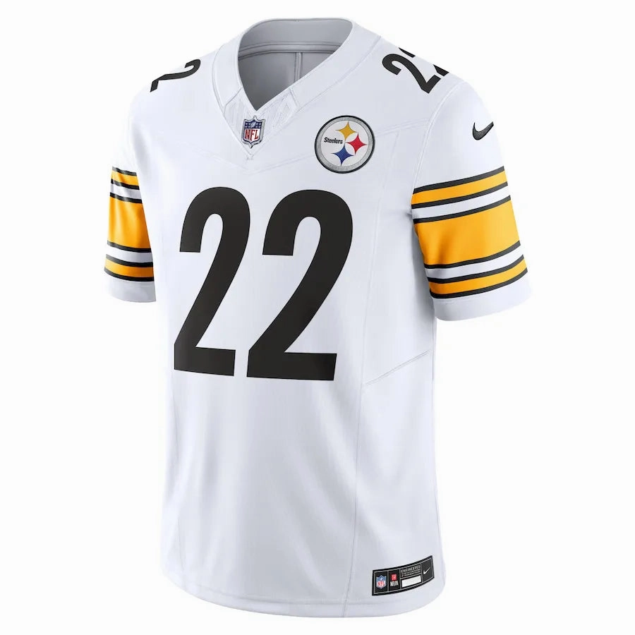 Camisa NFL Pittsburgh Steelers Najee Harris 22 Nike White Limited Jersey Branca football club water bottles
