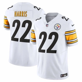 Camisa NFL Pittsburgh Steelers Najee Harris 22 Nike White Limited Jersey Branca football club water bottles premier league keychains